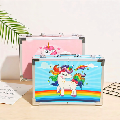 Unicorn Art & Craft Kit – 145 Piece Coloring Set